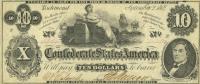 Gallery image for Confederate States of America p46b: 10 Dollars